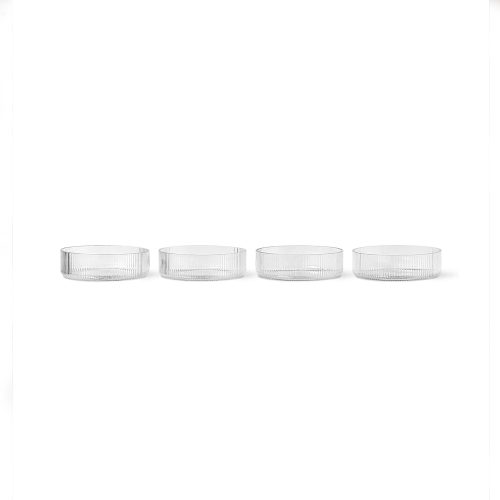 Ripple Serving Bowl, Set of 4 - Gessato Design Store