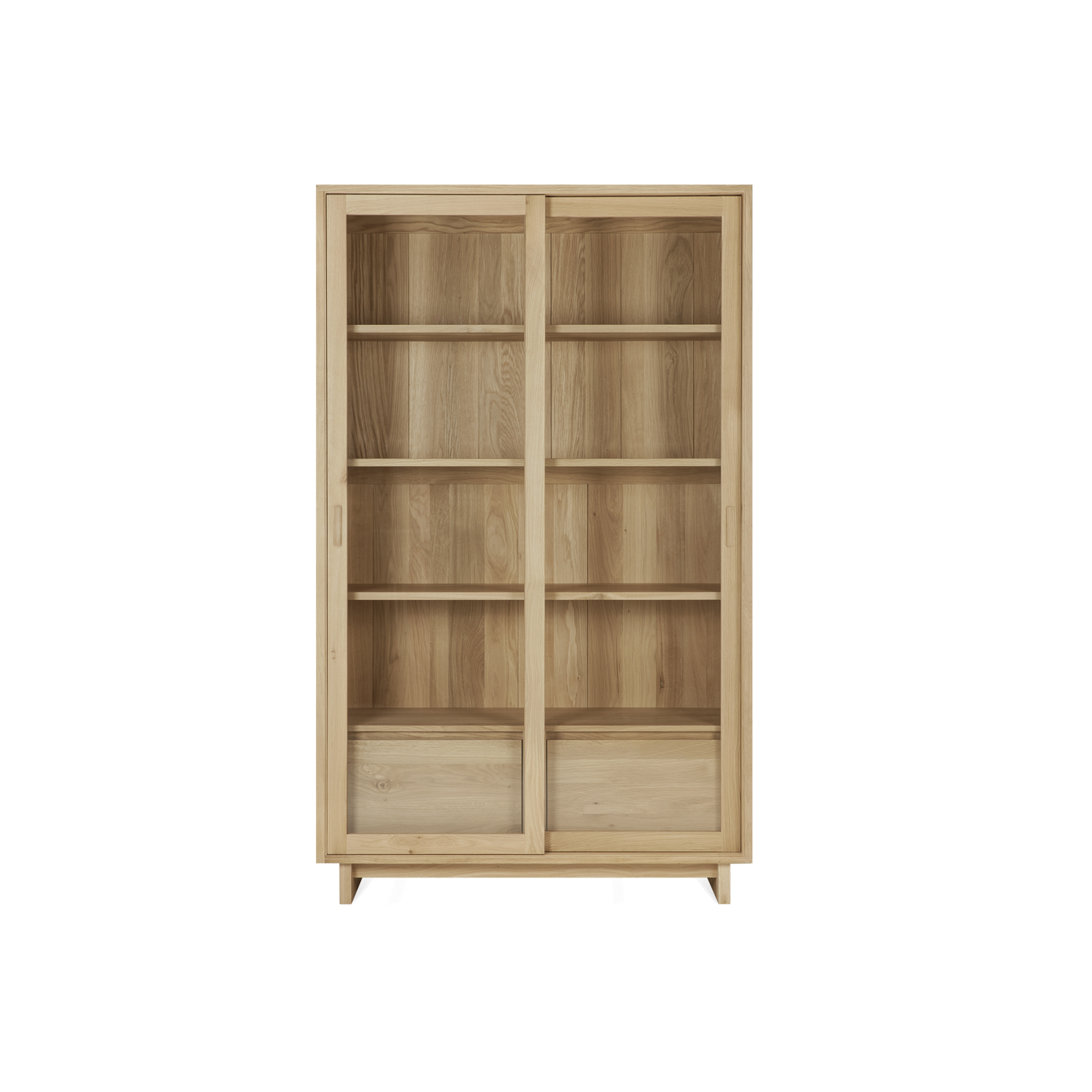 Wave Oak Cupboard - Gessato Design Store