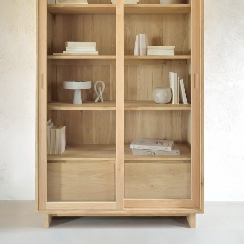 Wave Oak Cupboard - Gessato Design Store