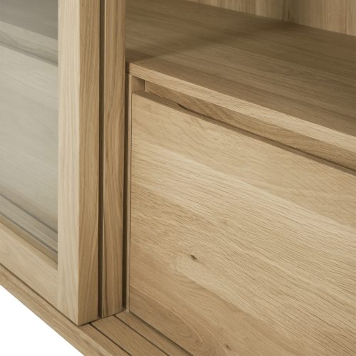 Wave Oak Cupboard - Gessato Design Store