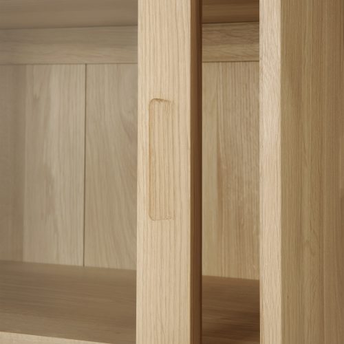 Wave Oak Cupboard - Gessato Design Store