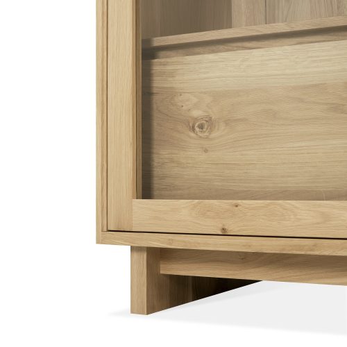 Wave Oak Cupboard - Gessato Design Store