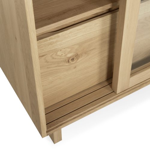 Wave Oak Cupboard - Gessato Design Store