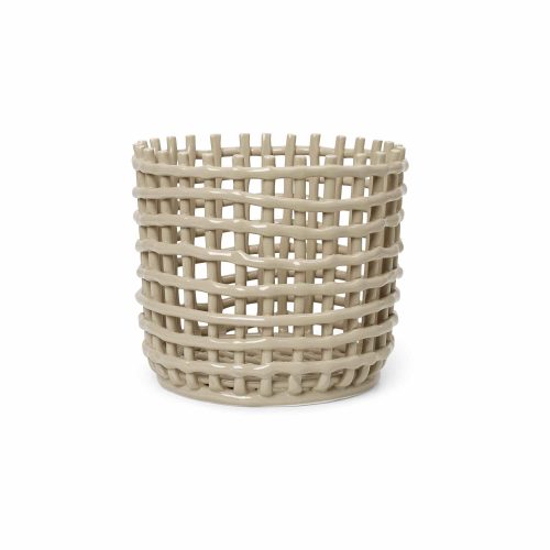 Ceramic Basket - Gessato Design Store