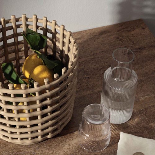 Ceramic Basket - Gessato Design Store