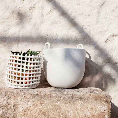 Ceramic Basket - Gessato Design Store