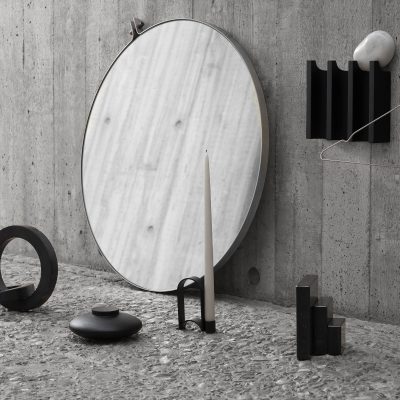 Dowel Mirror Round - Gessato Design Store