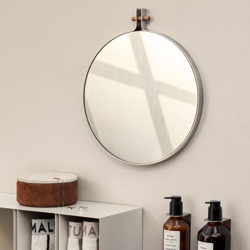 Dowel Mirror Round - Gessato Design Store