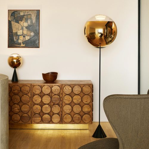 Globe Cone Slim Floor Light - Gessato Design Store