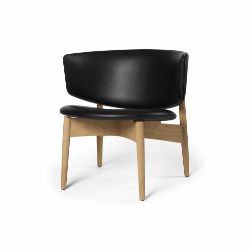 Herman Lounge Chair, Oak/Leather - Gessato Design Store