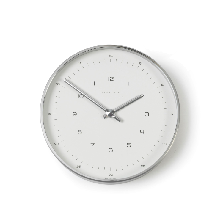Junghans Max Bill Wanduhr Wall Clock Arabic Numerals - Gessato Design Store