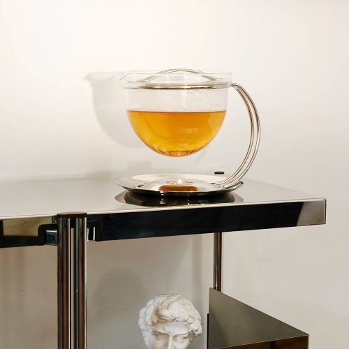 Mono Filio Teapot with Integrated Warmer 0.6L - Gessato Design Store