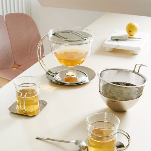 Mono Filio Teapot with Integrated Warmer 1.5L - Gessato Design Store