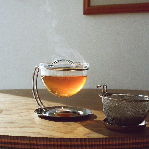 Mono Filio Teapot with Integrated Warmer 1.5L - Gessato Design Store