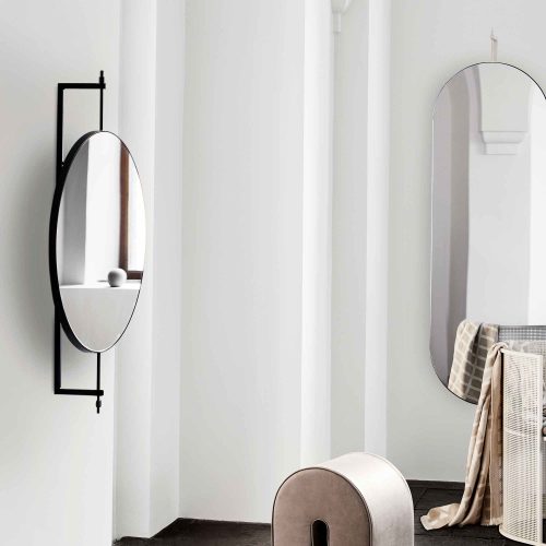 Rotating Mirror, Round - Gessato Design Store