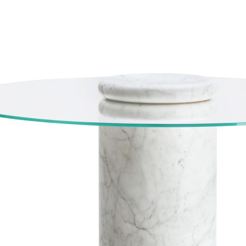 Castore Round Marble Dining Table - Gessato Design Store