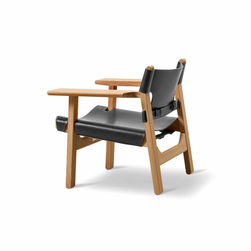 Spanish Chair - Black, Oak oiled - Gessato Design Store