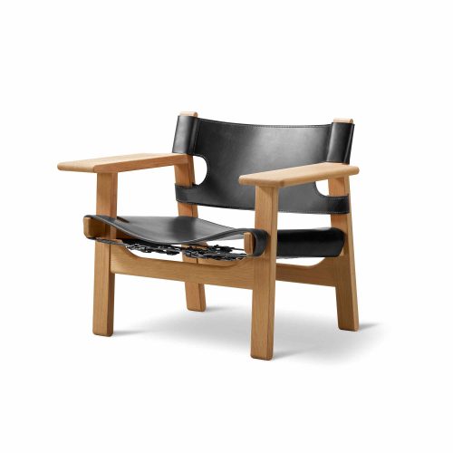 Spanish Chair - Black, Oak oiled - Gessato Design Store