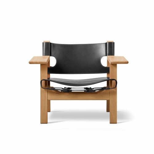 Spanish Chair - Black, Oak oiled - Gessato Design Store