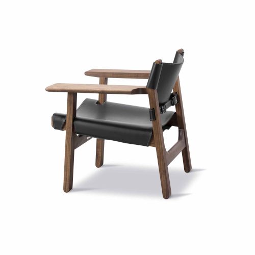 Spanish Chair - Black, Walnut oiled - Gessato Design Store