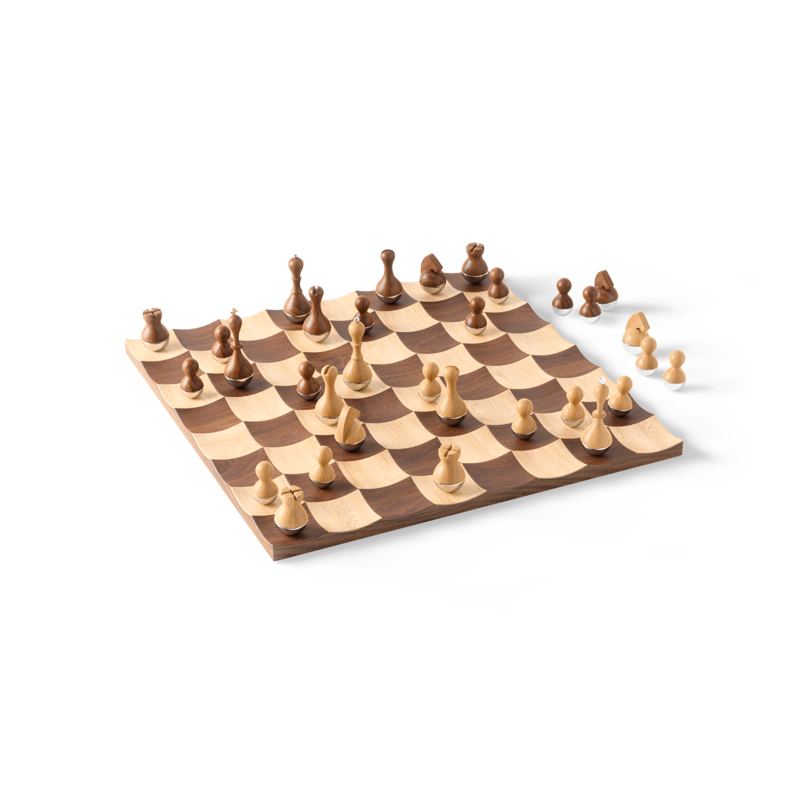 Wobble Chess Set - Gessato Design Store