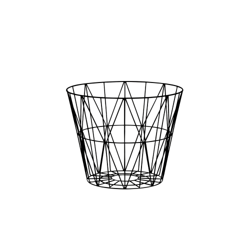 Wire Basket - Gessato Design Store