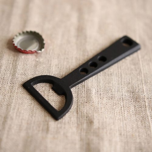 Cast Iron Bottle Opener, 5" - Gessato Design Store