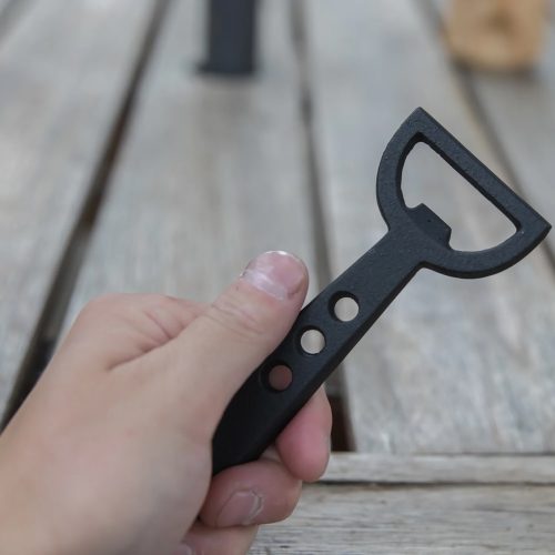 Cast Iron Bottle Opener, 5" - Gessato Design Store