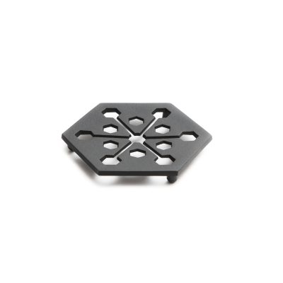 Cast Iron Trivet - Hexagon - Gessato Design Store