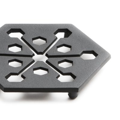 Cast Iron Trivet - Hexagon - Gessato Design Store