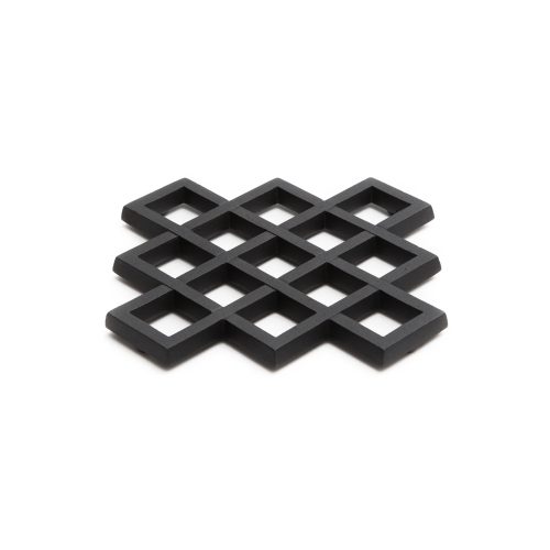 Cast Iron Trivet - Lattice, 8" - Gessato Design Store