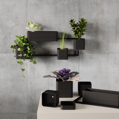 Cubiko Wall Planter - Gessato Design Store