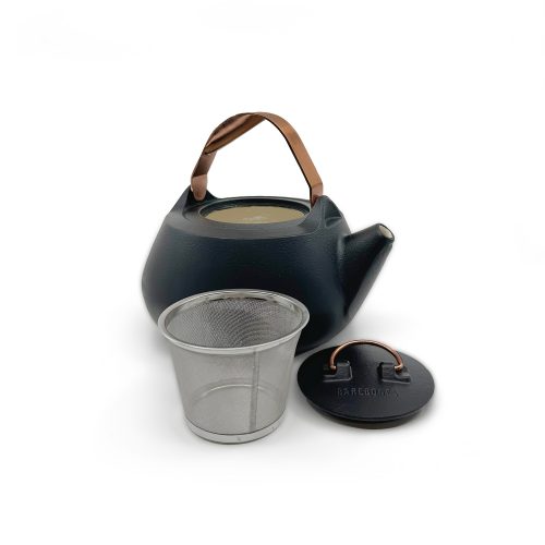 Enamel Lined Cast Iron Teapot - Gessato Design Store