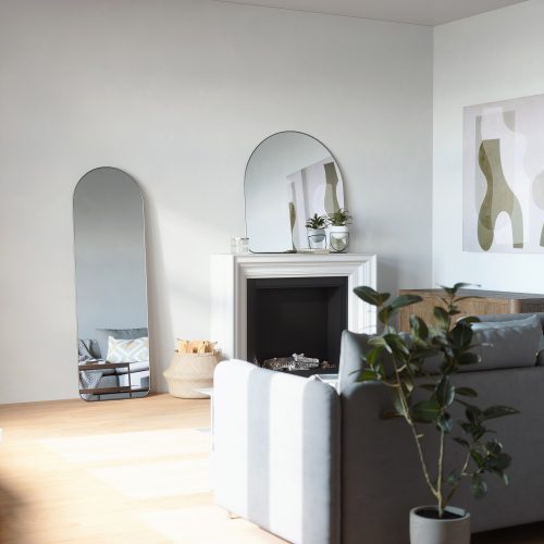 Hubba Arched Leaning Mirror - Gessato Design Store