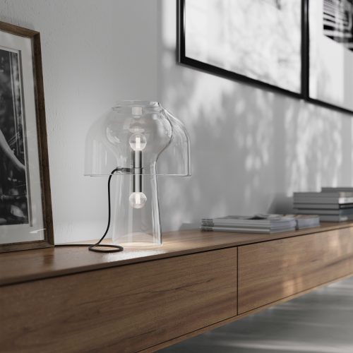 Karman Lilly, Table Lamp - Clear - Gessato Design Store