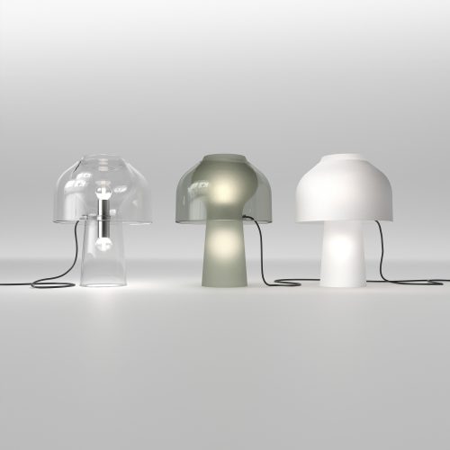 Karman Lilly, Table Lamp - Clear - Gessato Design Store