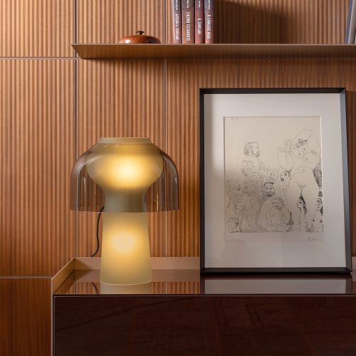 Karman Lilly, Table Lamp - Smoked - Gessato Design Store