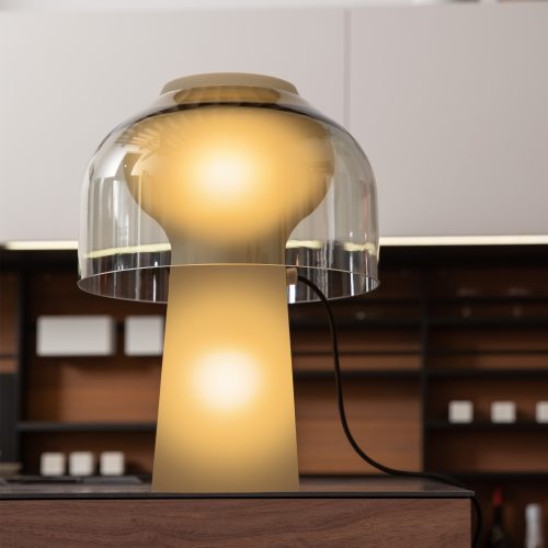 Karman Lilly, Table Lamp - Smoked - Gessato Design Store