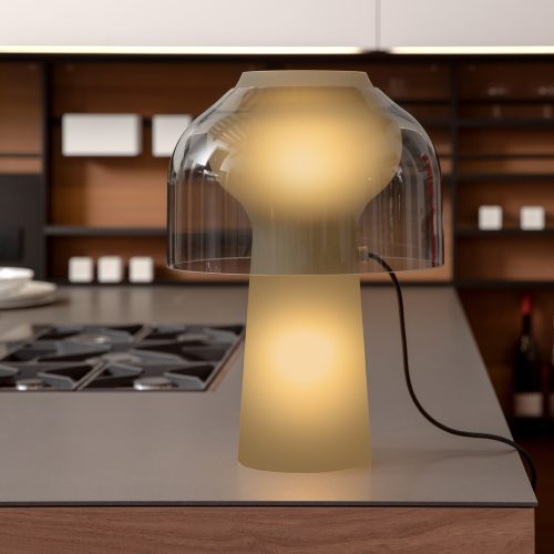 Karman Lilly, Table Lamp - Smoked - Gessato Design Store