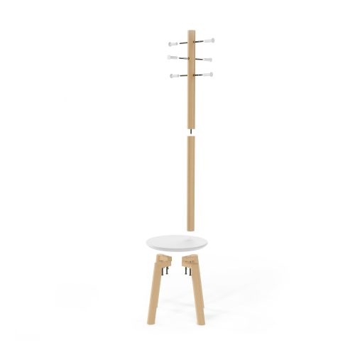 Pillar Stool and Coat Rack - Gessato Design Store