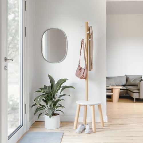 Pillar Stool and Coat Rack - Gessato Design Store