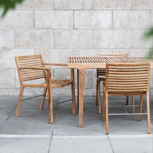 Rib Dining Armchair - Gessato Design Store