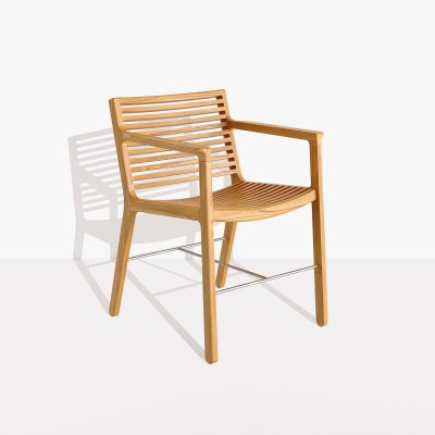 Rib Dining Armchair - Gessato Design Store