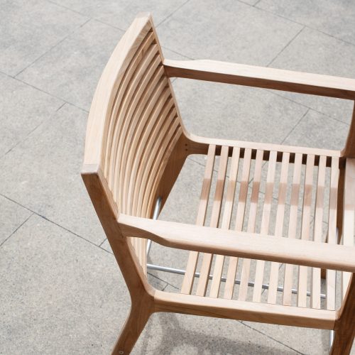 Rib Dining Armchair - Gessato Design Store