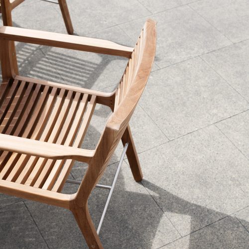 Rib Dining Armchair - Gessato Design Store