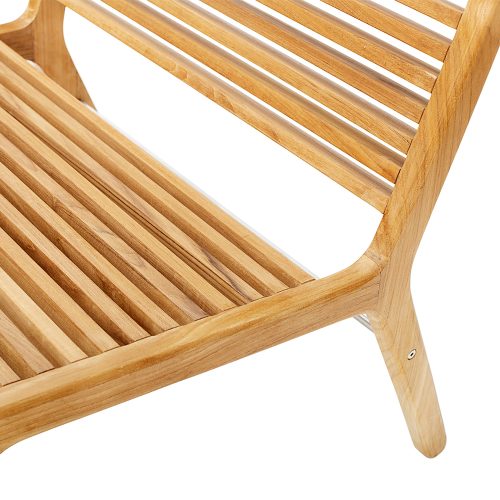 Rib Lounge Bench - Gessato Design Store