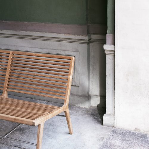 Rib Lounge Bench - Gessato Design Store