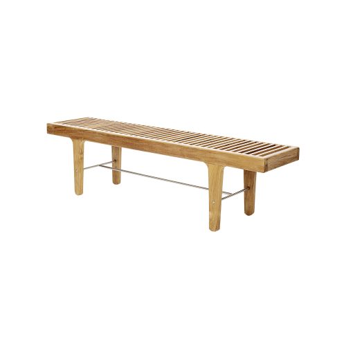 Rib Low Bench - Gessato Design Store