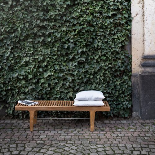 Rib Low Bench - Gessato Design Store