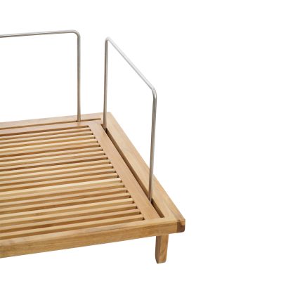 Rib Outdoor Sofa Adaptable Corner Module with Cushion - Gessato Design Store